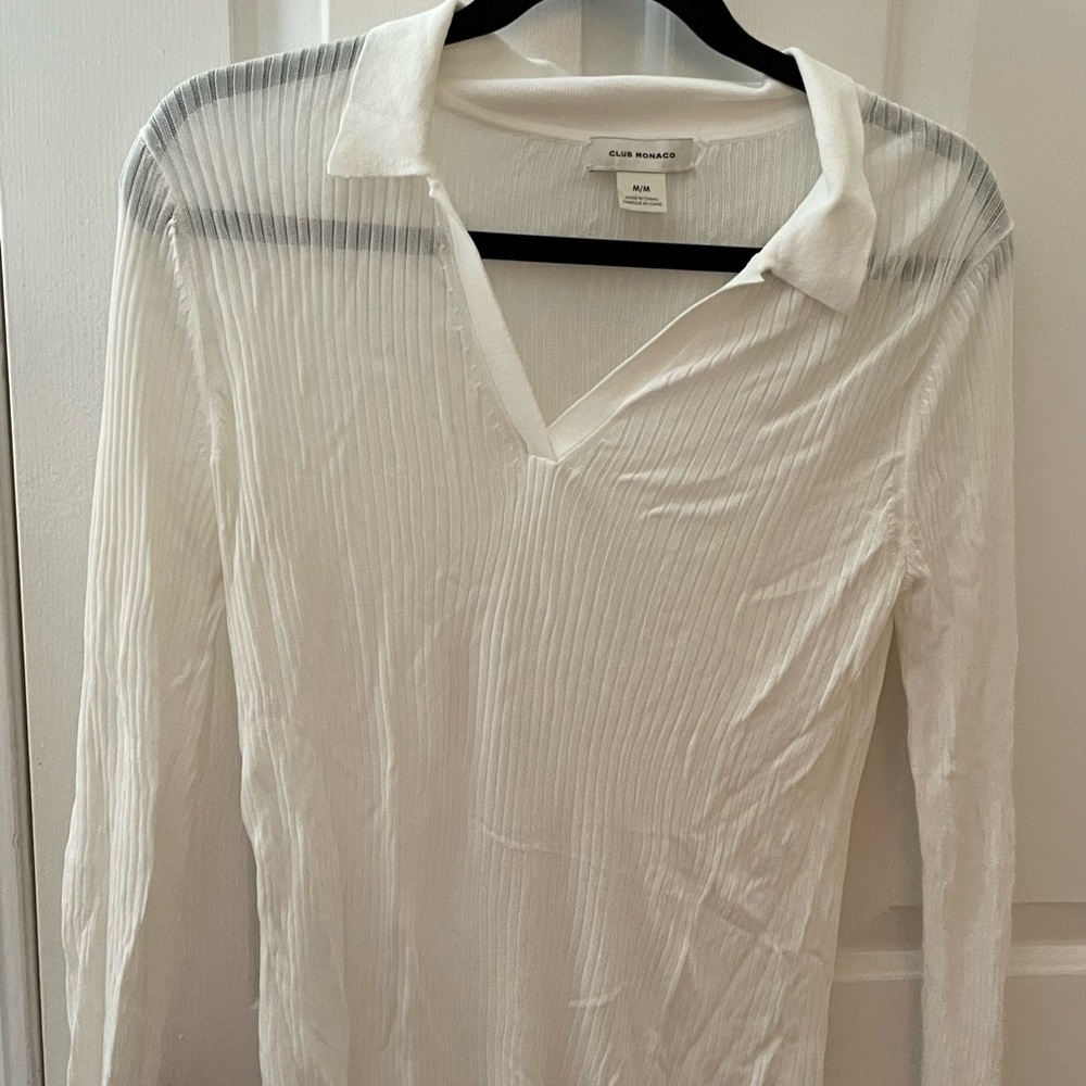 Club Monaco long sleeve top